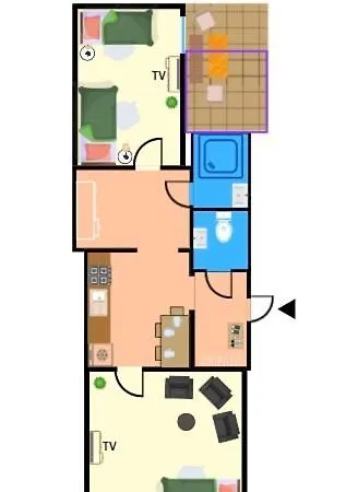 Gemuetliche Unterkuenfte Fuer Laengeren Aufenthalt Und Monteure Inkl Balkon, Waschmaschine, Wifi, Kueche Und Parkplatz Aparthotel